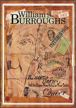William Burroughs Poster Design by Sophie Lo